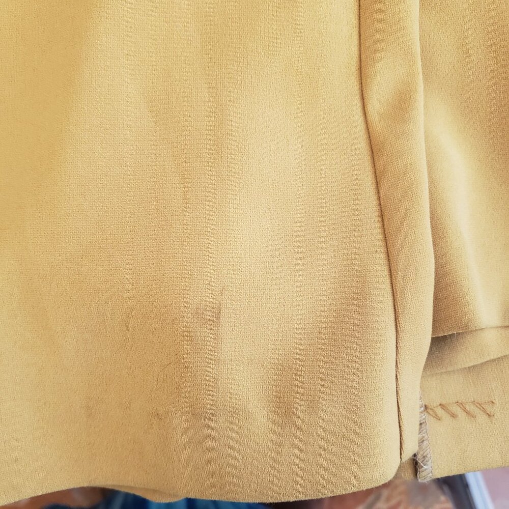 Design Todays Vintage Long Jacket One Tone 3 pc Suit w/Faux Fur Collar, Size XL - Picture 15 of 15